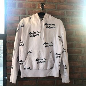 Maison Kitsuné Handwriting Unisex Hoodie